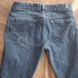 7 For All Mankind Dark Blue Denim